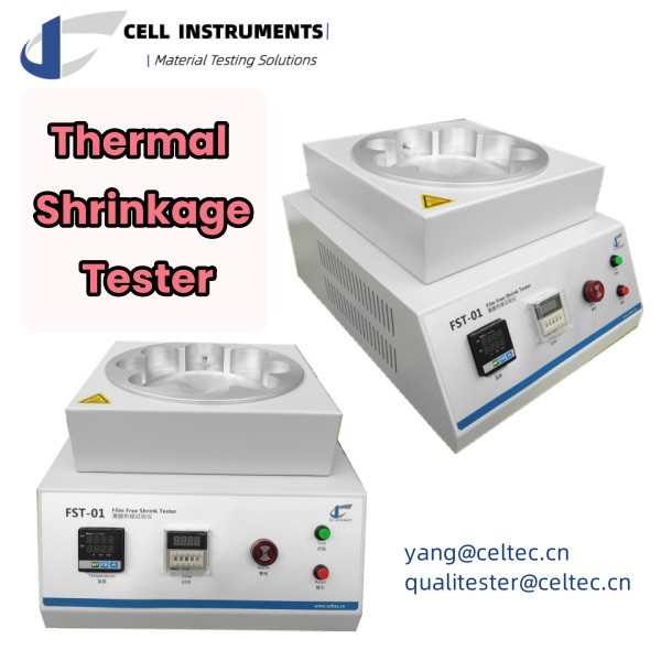 thermal shrinkage tester for plastic film ASTM D2732