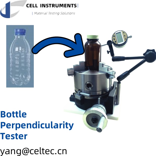 plastic bottle perpendicularity tester